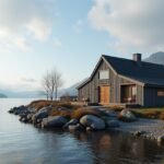 Hjertøya Halászati Múzeum környezete Molde közelében