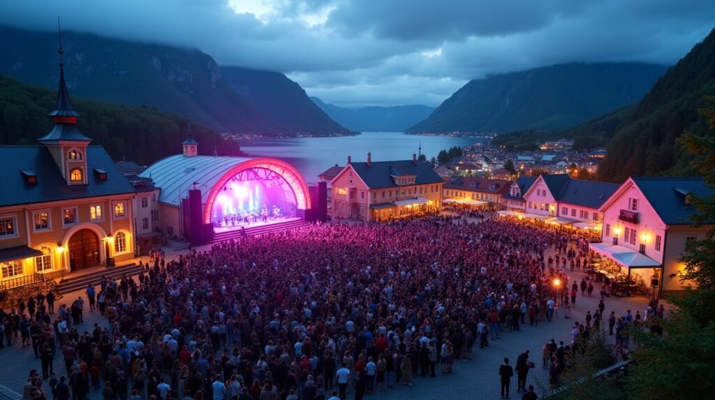 Kongsberg Jazz Fesztivál a gyönyörű Norvég tájban