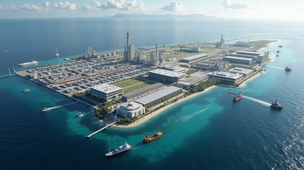 Kongsberg technológia és innováció a tenger alsó részén.