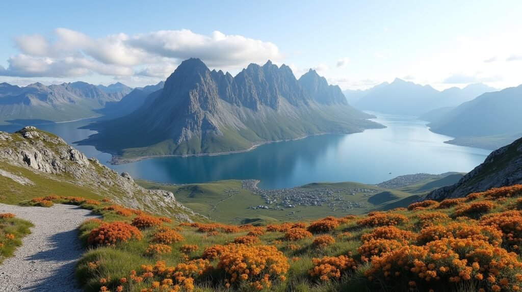 Látnivalók Harstadban: lenyűgöző kilátás a Keipen csúcsról