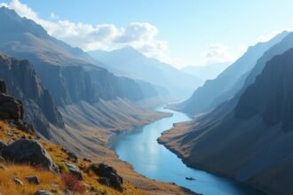 Alta-kanyon vad szépsége, Észak-Európa legnagyobb kanyonja.