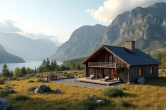 Gargia Fjellstue a gyönyörű norvég hegyek között, tökéletes pihenéshez.