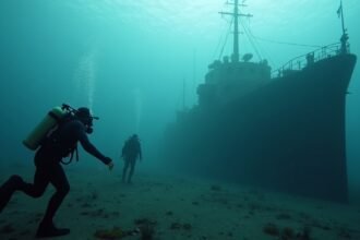 Búvárok felfedezik a második világháborús elsüllyedt hadihajót Narvik fjordjában