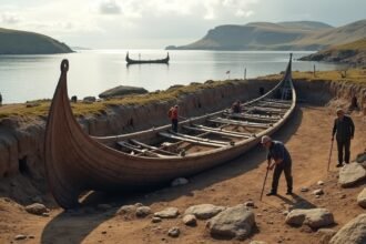 Fedezd fel a Gokstad-hajó régészeti feltárását Sandefjordban.