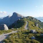 A Freikollen csúcs gyönyörű kilátása Norvégia fjordjaira.