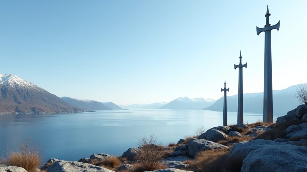 Sverd i fjell emlékmű Stavangerben, Norvégiában