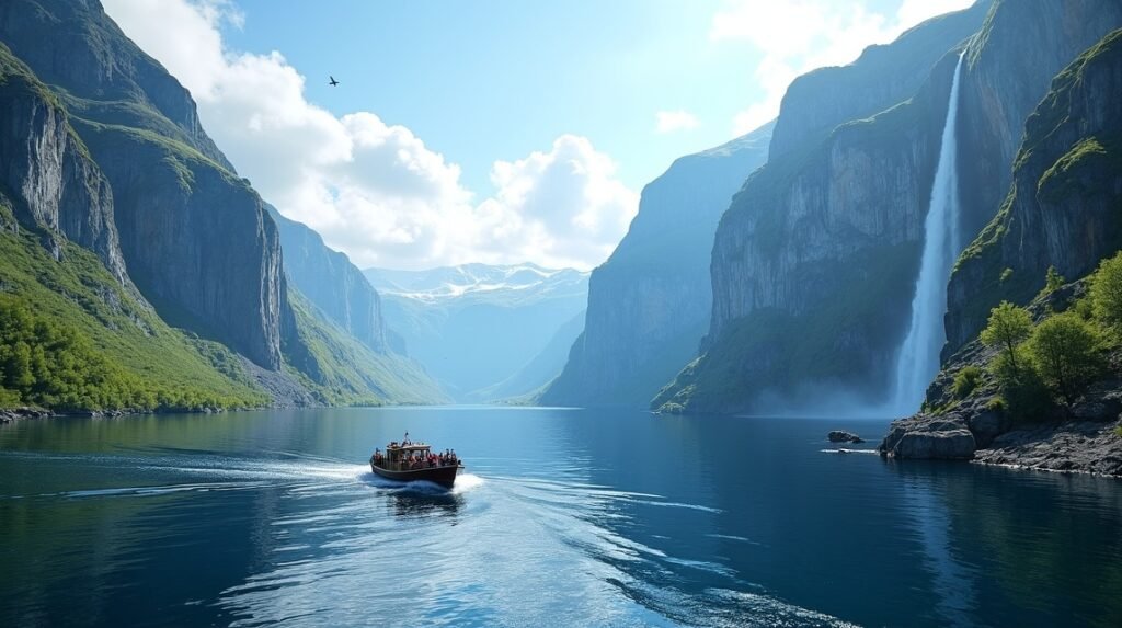 Hajókirándulás a Lyse-fjordban felejthetetlen kilátással