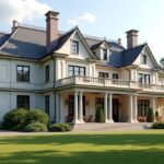 A Breidablikk villa impozáns viktoriánus építészettel Stavangerben.