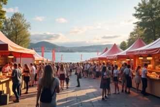 Gladmat ételfesztivál a Stavanger fjordpartján, gasztronómiai élményekkel.