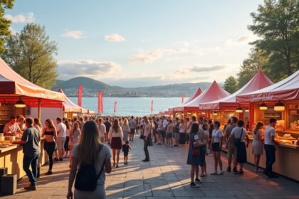 Gladmat ételfesztivál a Stavanger fjordpartján, gasztronómiai élményekkel.