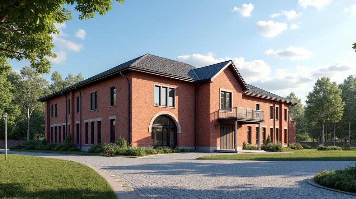 Fredrikshald Színház épülete Haldenben, Norvégiában