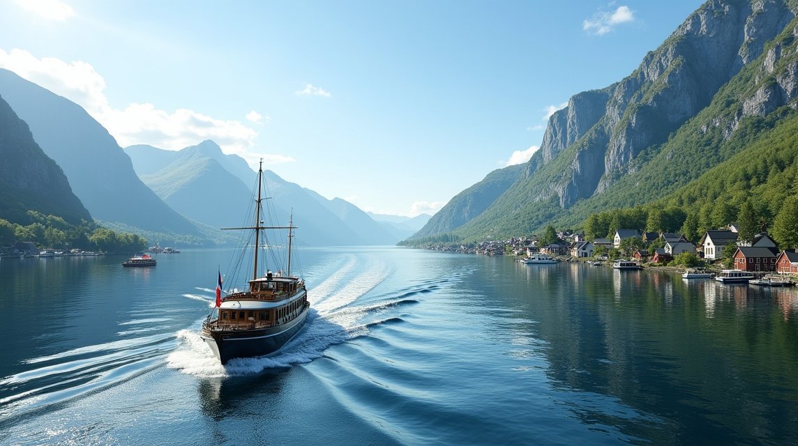 Kristiansand látnivalók - Hajózás a Blindleia útvonalon 1 Hajózás a gyönyörű Blindleia csatornán Kristiansandban