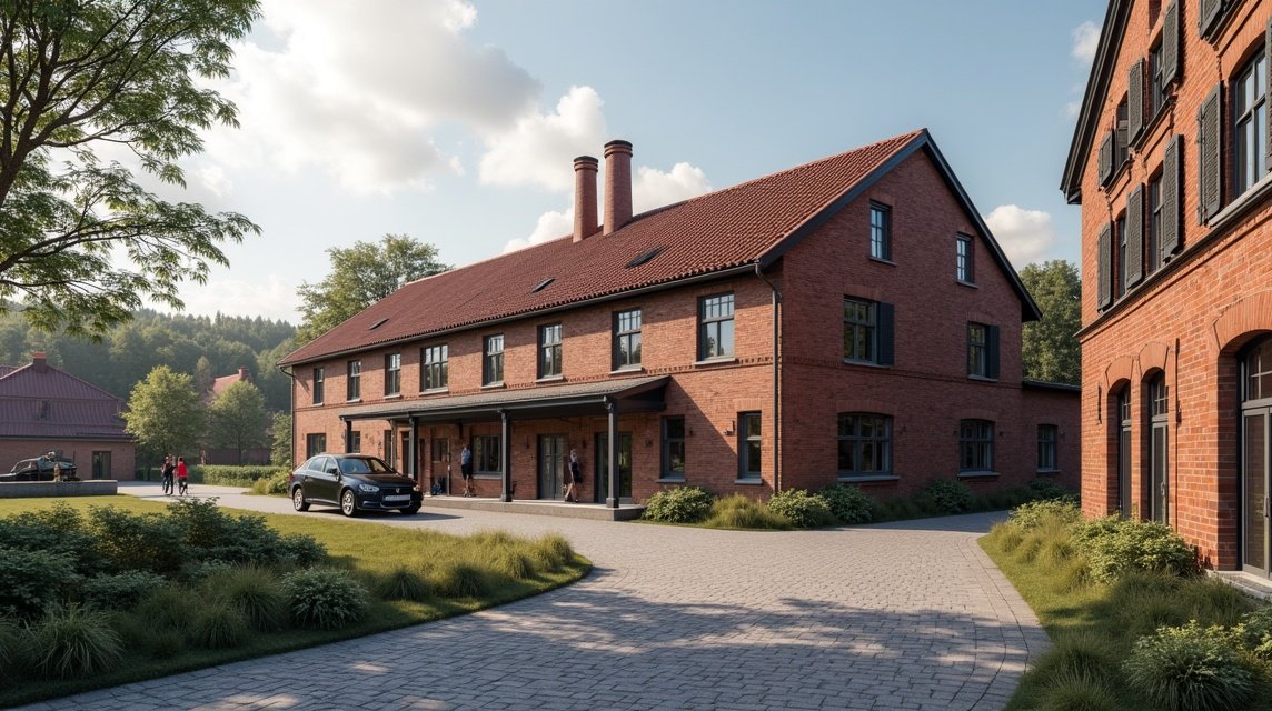 Kongsberg látnivalók - A Fegyvergyár Múzeuma 1 A Kongsberg Fegyvergyár Múzeuma épülete és környezete