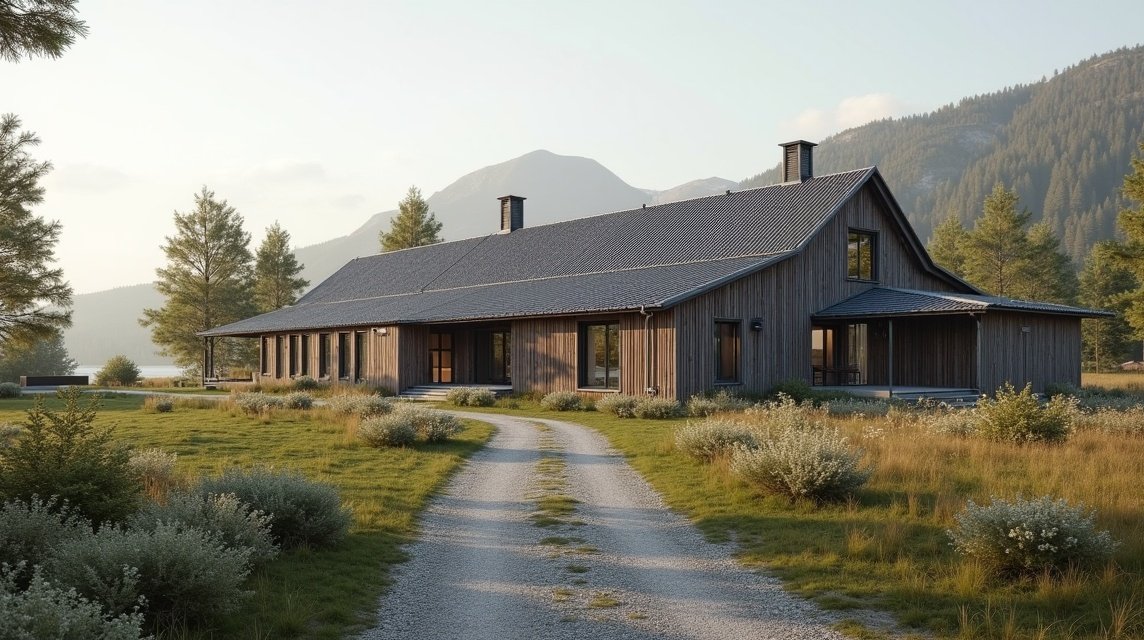 Herregården Múzeum Larvik gyönyörű épülete