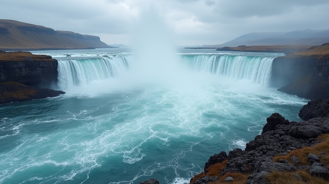 Látnivaló Bodø közelében, a Saltstraumen árapályörvény vízesése