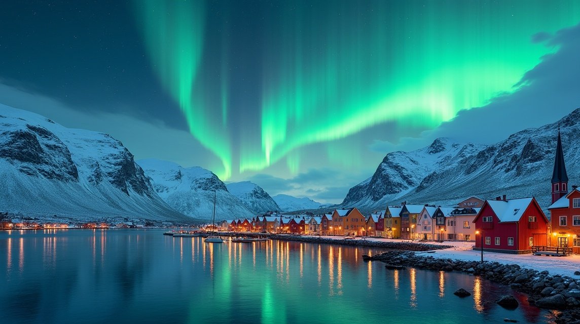 Észak Párizsa varázsa: sarki fény és festői fjordok Tromsøban