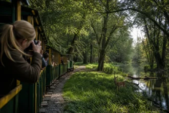 Kisvasúti utazás Gemenc ártéri erdőiben vadmegfigyeléssel